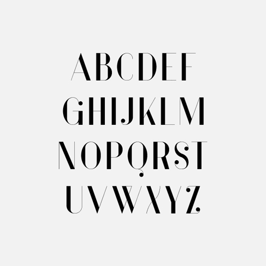 Free font: Vanity