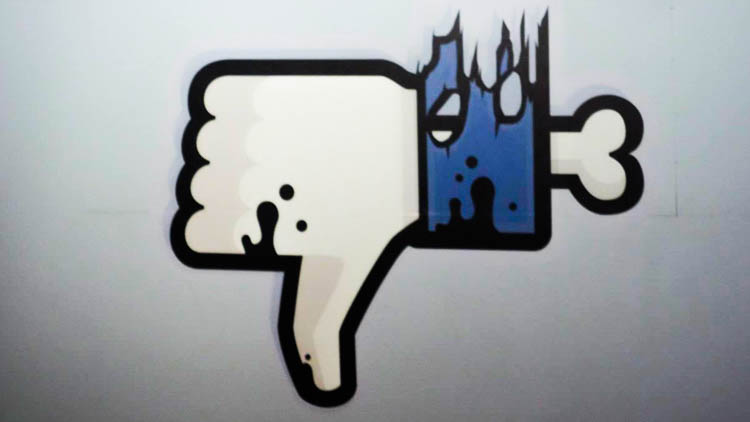 Facebook dislike button