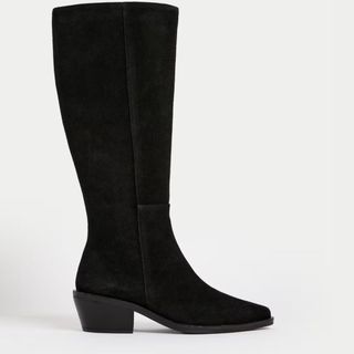 M&S Suede Knee High Boots