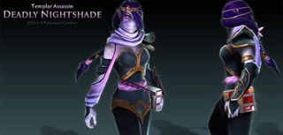 Dota 2 Deadly Nightshade Polycount Contest