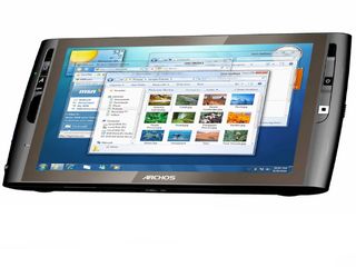 Archos 9 is all screen and no keyboard