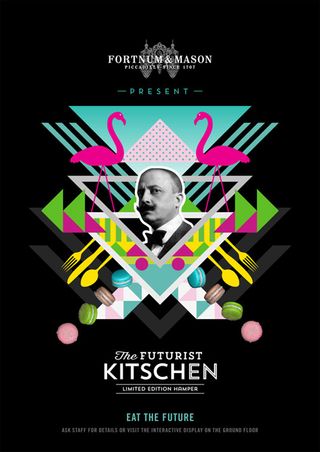 The Futurist Kitschen branding