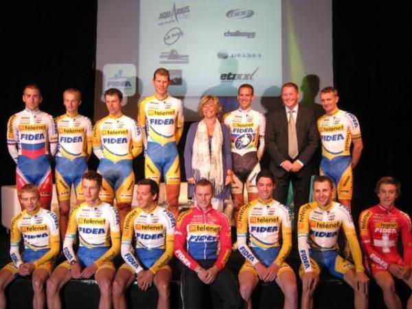 The Telenet-Fidea cyclo-cross team