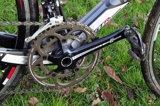 GTR Team comes with a Campagnolo Athena compact chainset