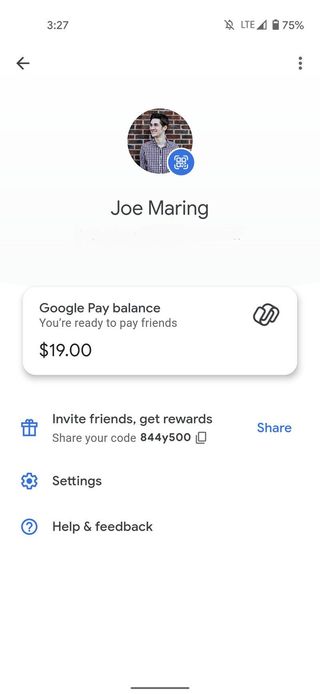 Google Pay Privacy Settings