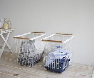 Best laundry baskets: Image of laundry basket from Bloomingdales