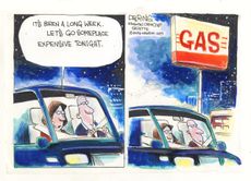 Political cartoon
