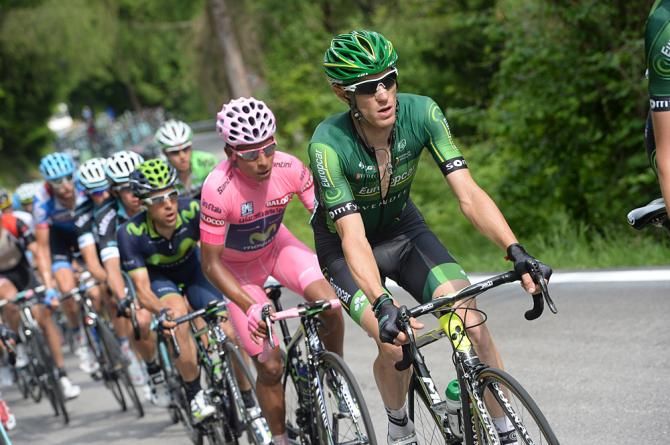 Pierre Rolland (Team Europcar) and Nairo Quintana (Movistar)