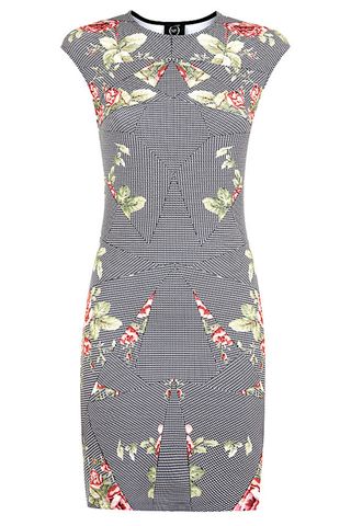 McQ Alexander McQueen Rose Print Dress, £295