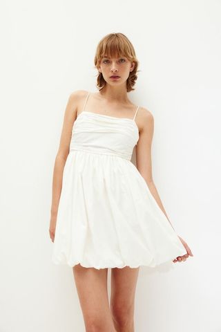 Bubble-Hem Dress