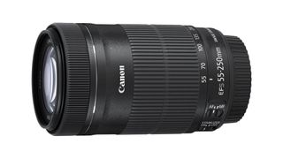 Best budget telephoto lenses: Canon EF-S 55-250mm f/4-5.6 IS STM