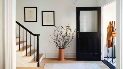 A warm and welcoming entryway