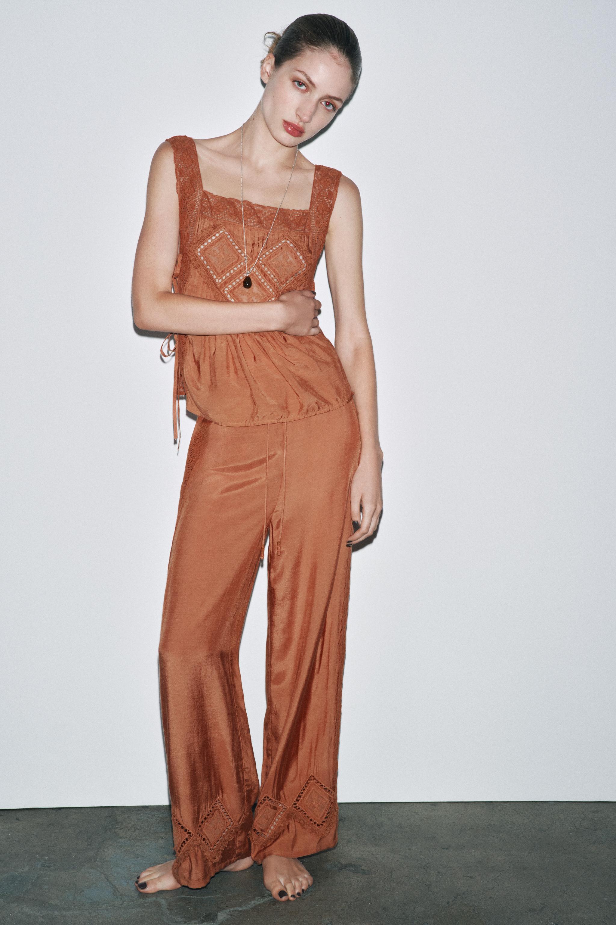 Limited Edition Rhombus Lace Pants