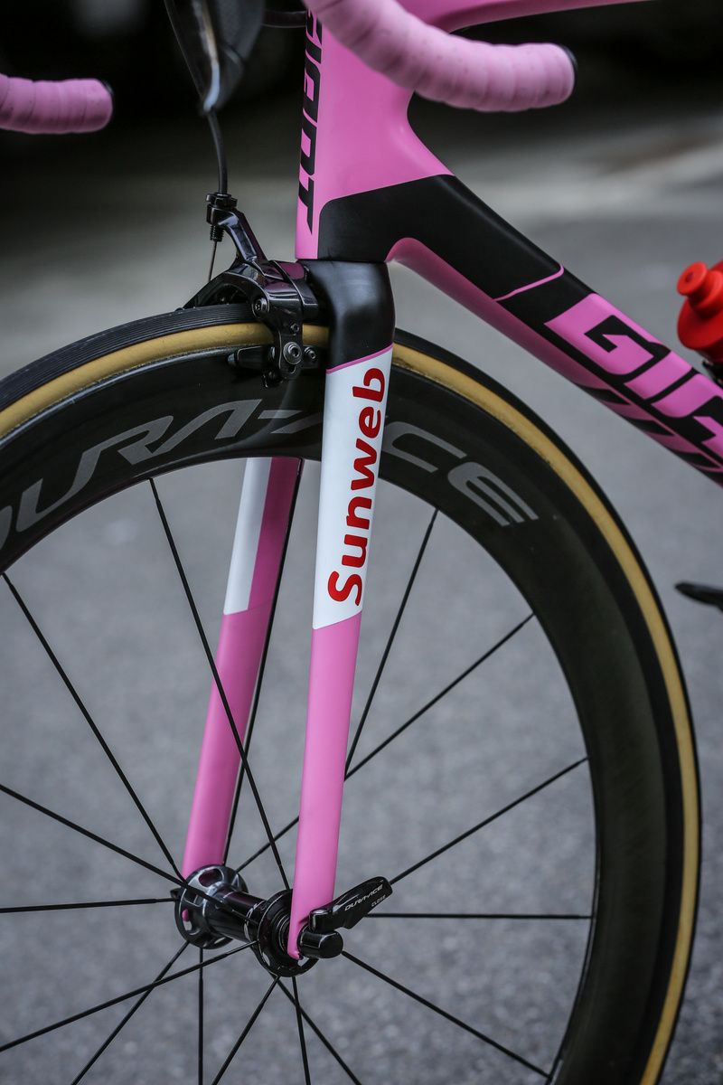 A very clean looking front end for Tom Dumoulin