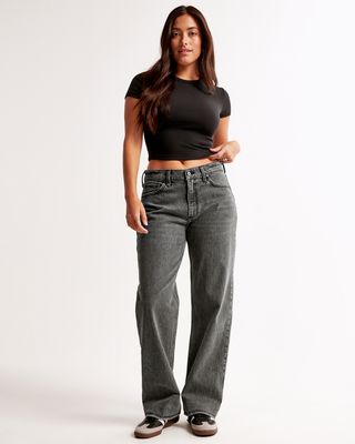 Curve Love Low Rise Baggy Jean