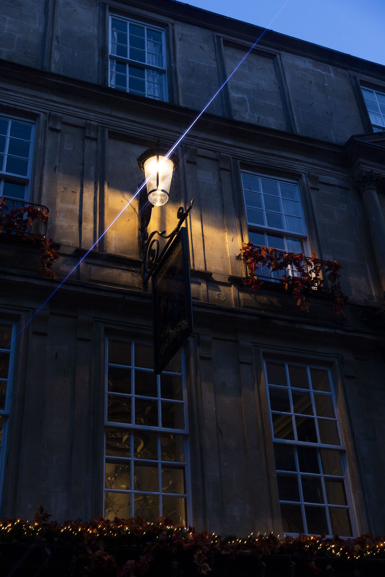 Example images of Kenko's Anamorflare filters used at twilight