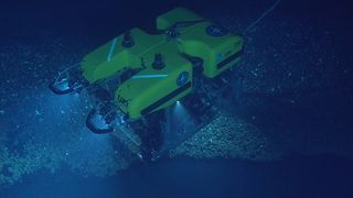 One of the two remotely operated vehicles that will be studying the seafloor off the coast of Hawaii in August 2018.