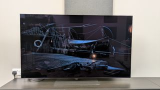 a shot of a man on deck from the last voyage of the demeter on LG G5 in Dolby Vision Filmmaker Mode