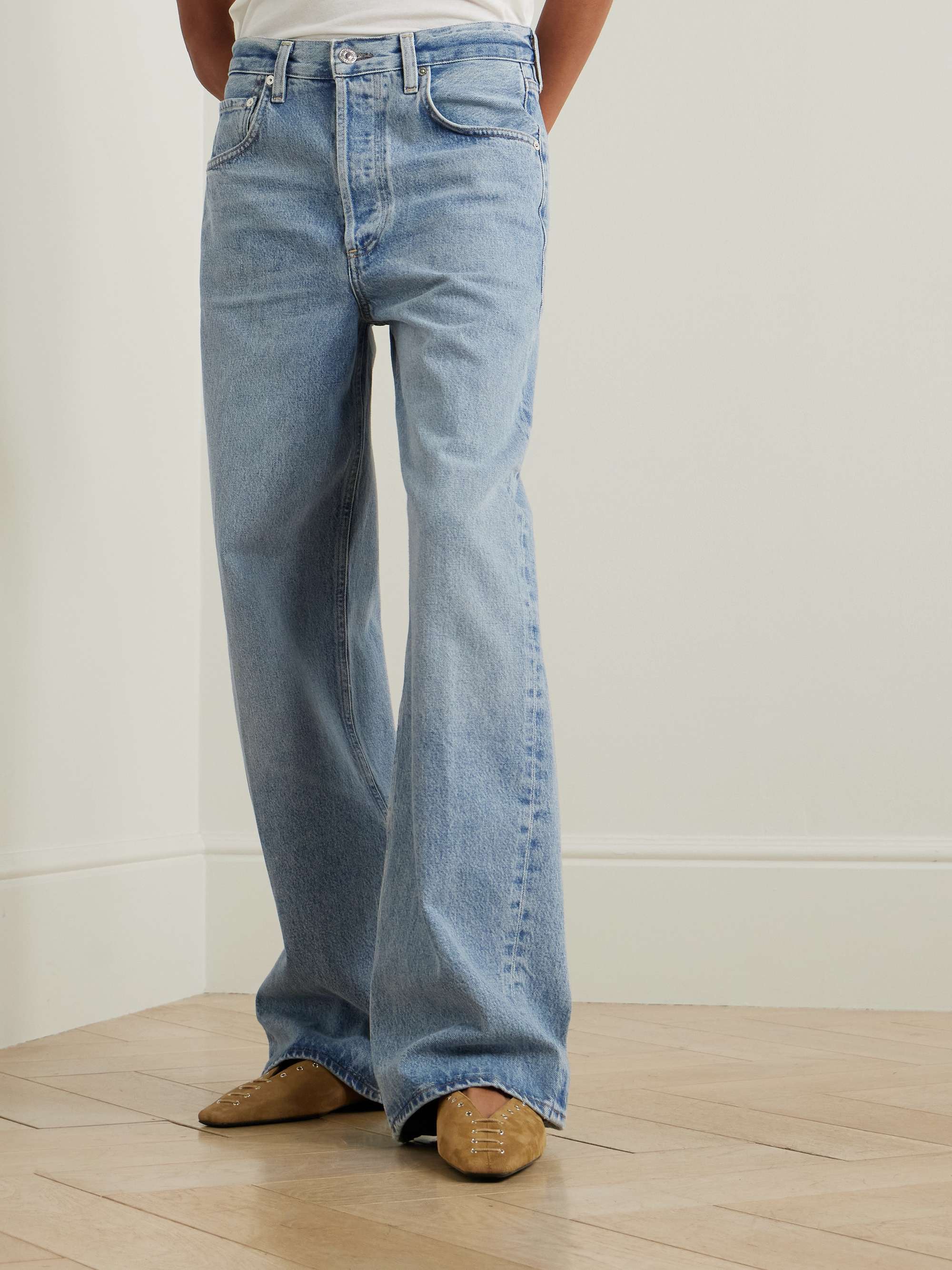 Ayla Baggy High-Rise Wide-Leg Jeans