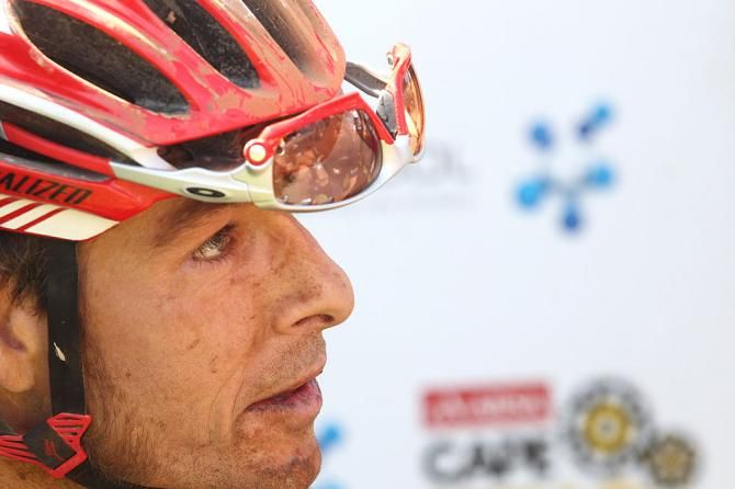 Former Superbike rider Ben Bostrom of Meerendal Songo Specialized 2