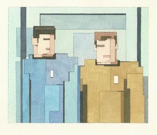 8-bit watercolours