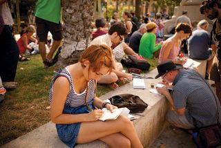 Why these artists took their Flickr group to the Barcelona streets