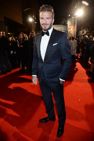 David Beckham at the BAFTA Awards 2015