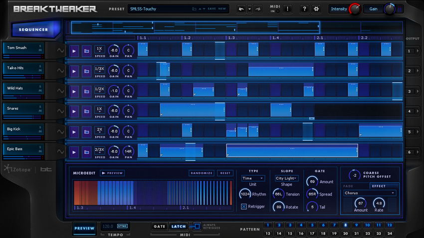 BreakTweaker's sequencer.