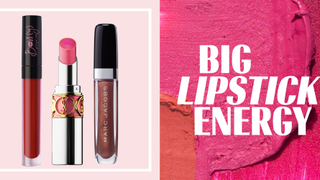 Pink, Cosmetics, Product, Lipstick, Lip care, Red, Beauty, Lip gloss, Lip, Material property,
