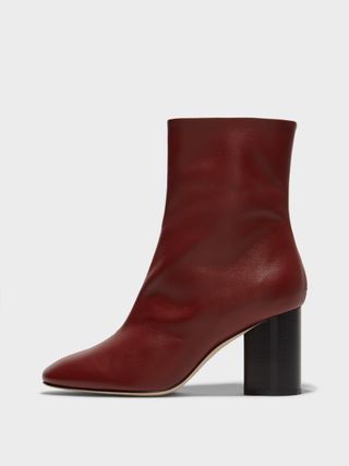 Alena Leather Ankle Boots