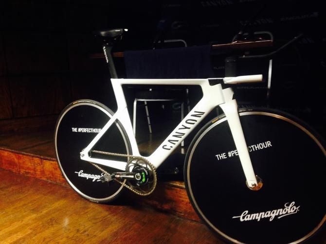 Alex Dowsett's Canyon bike for the Hour Record