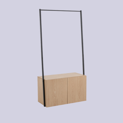 Amez Hanging Rail With Cupboard