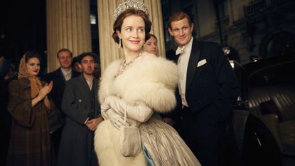 Claire Foy as Queen Elizabeth II in The Crown