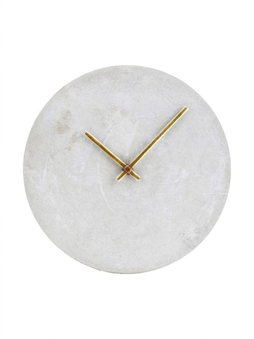 Concrete Wall Clock Watch
