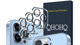 best camera lens protectors for the iPhone 13 Pro & iPhone 13 Pro Max: QHOHQ Tempered Glass Camera Lens Protector