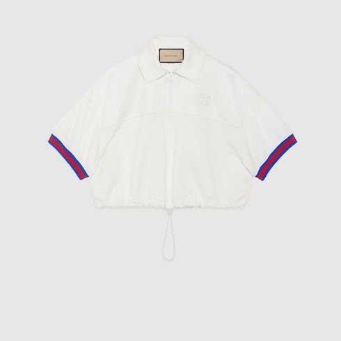 Jersey Polo Shirt With Web