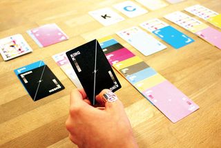 MYK playing cards – 54 cards, each with different inks initially asked for £3,000. The crowd loved it and it netted £25,000 through Kickstarter