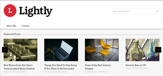 Free WordPress themes: Lightly