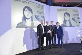 Hat-trick scooped the special Social Impact award