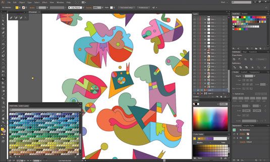 How to design an abstract collage-style pattern | Creative Bloq