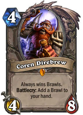 Coren Direbrew Hearthstone Tavern Brawl