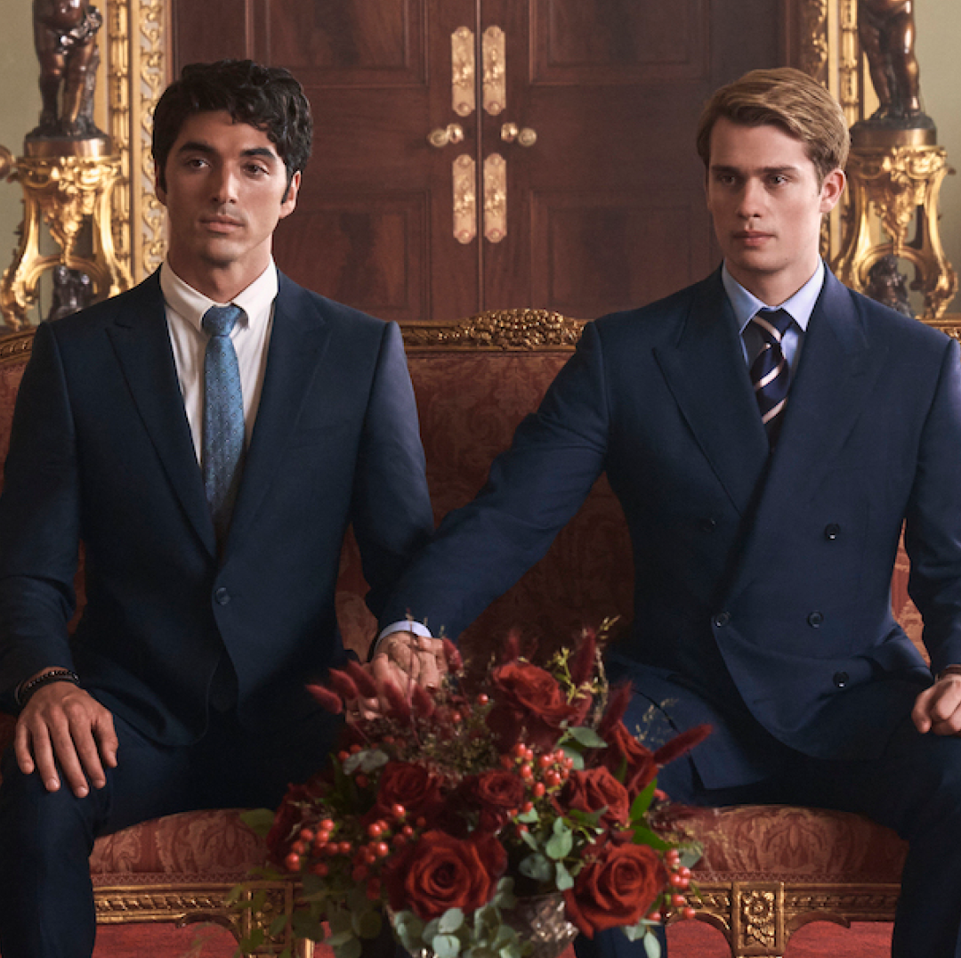 still from red white and royal blue