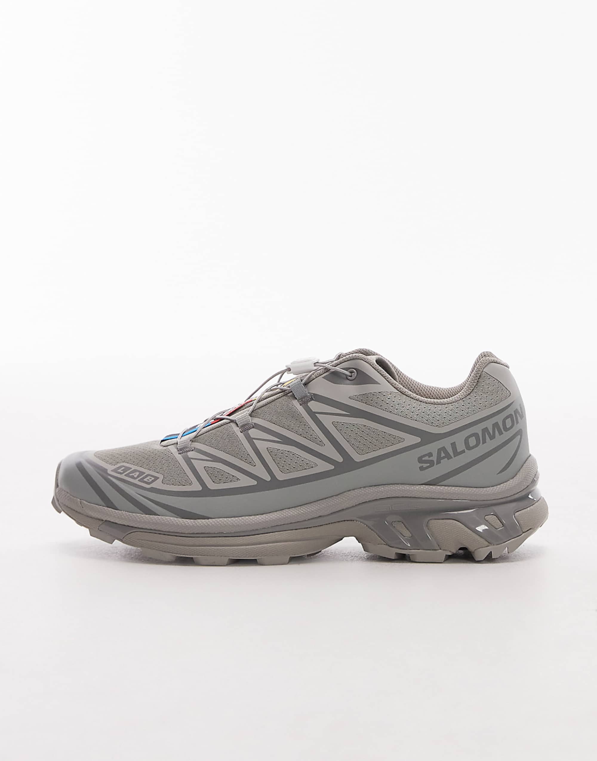 Salomon Xt-6 Unisex Trainers in Ghost Gray