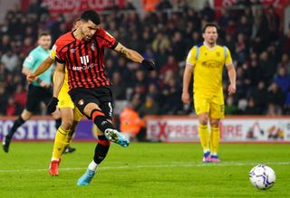 Bournemouth’s Dominic Solanke has been in prolific form
