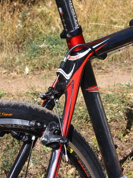 The stout seat cluster contributes to the ultra-snappy feel - but also to the rigid ride