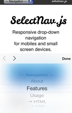 iOS select controls are implemented as half-screen menus, in a scenario where a user would be better served by full-screen