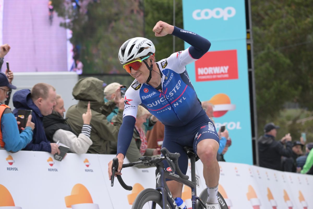 Evenepoel seizes control with Tour of Norway stage win
