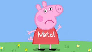This Peppa Pig fan-made parody clip features the band Disfiguring The Goddess