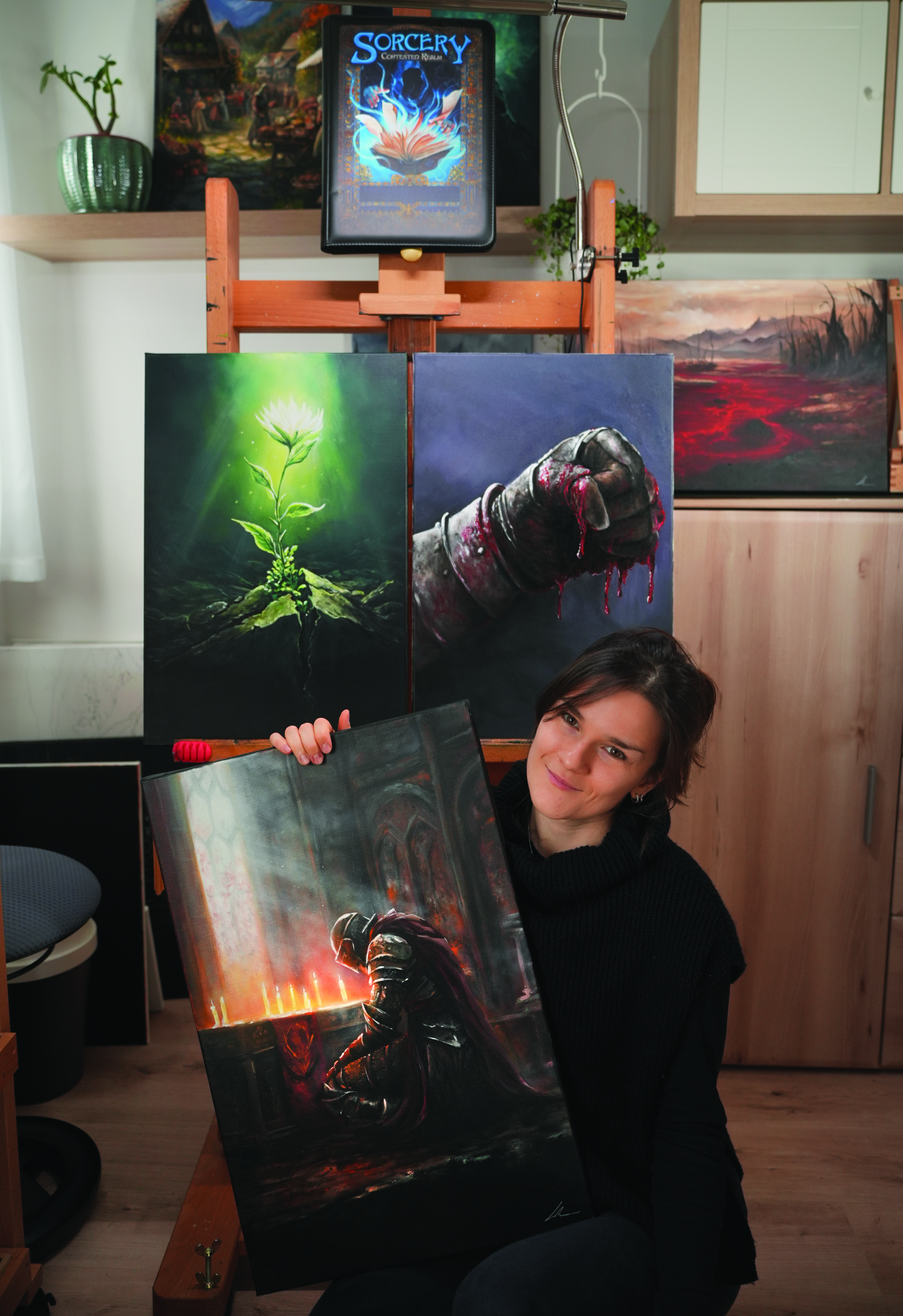 Arjona Art's studio