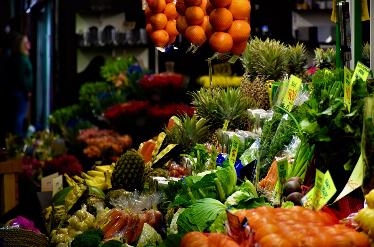 Fruit and vegetables at Adelaide Central Market